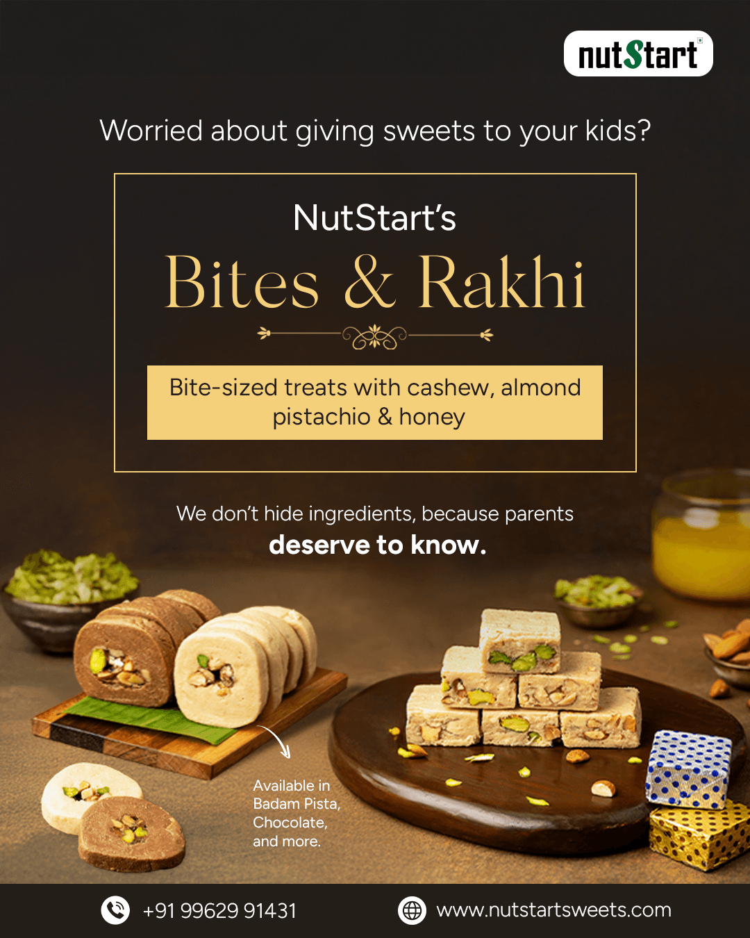 NutStart Box – packed with honey & ghee